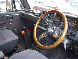 1988 Mitsubishi Pajero interior