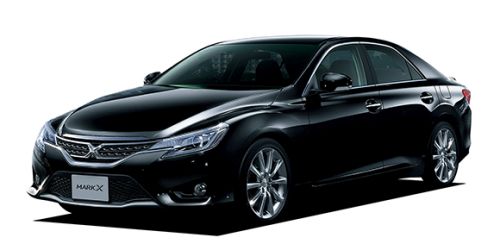 Toyota Mark X import black front