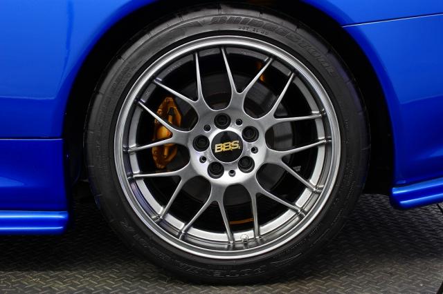 2001 R34 GTR VSpec II Bayside Blue wheel