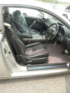 V35 coupe interior