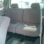 2001 Nissan Elgrand interior rear seat back seat