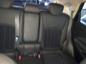 Nissan Skyline Crossover 370GT 2WD rear seat