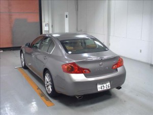 2007 Nissan Skyline V36 sedan 350GT Type SP rear