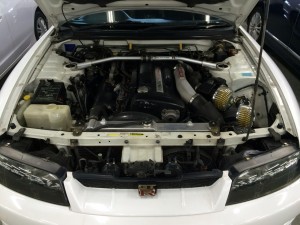 1995 Nissan Skyline R33 GTR VSpec engine bay