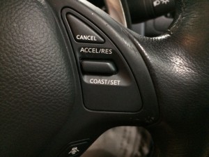 2007 Nissan Skyline V36 sedan 350GT Type SP radar cruise control buttons
