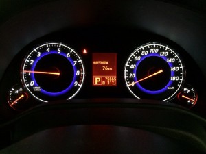 2007 Nissan Skyline V36 sedan 350GT Type SP instruments