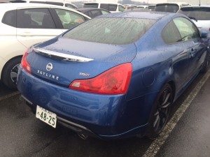 2008 Nissan Skyline V36 coupe 370GT Type SP rear