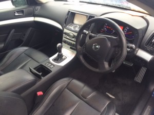 2008 Nissan Skyline V36 coupe 370GT Type SP interior
