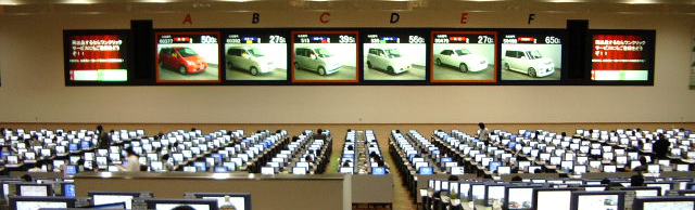 Japan car auction email alerts system Japan car auction bidding hall