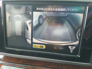2008 Nissan Elgrand E51 around view monitor