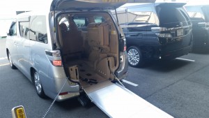 2013 Toyota Vellfire Welcab Sloper 2.4L wheelchair