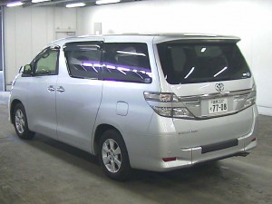 2013 Toyota Vellfire Welcab Sloper 2.4L wheelchair