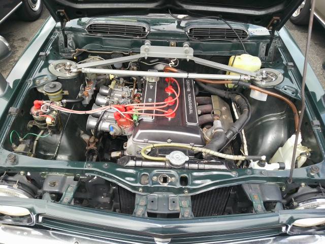 Sprinter Trueno TE27 coupe engine
