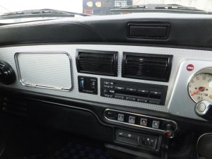 Rover Mini Cooper BSCC dash