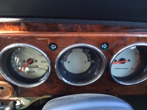 1998 Rover Mini Cooper BSCC LTD gauges