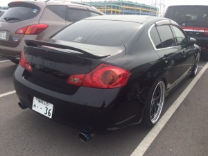 V36 sedan 350GT Type SP bodykit