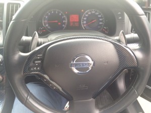 V36 sedan 350GT Type SP steering wheel