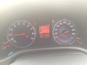 V36 sedan 350GT Type SP instrument panel