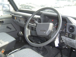 Landcruiser BJ74 interior
