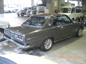 1971 Nissan Skyline KGC10 GT coupe Rear