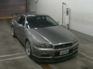 2000 Nissan Skyline R34 GTR VSpec front