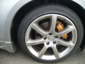 Skyline V35 coupe wheel