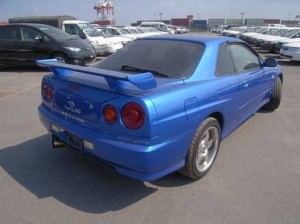 2001 R34 GT-T coupe rear