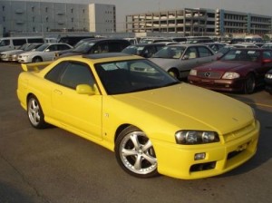 1998 Nissan Skyline R34 GT-T coupe front