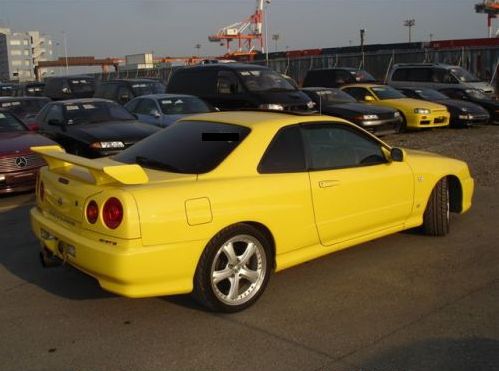 1998 Nissan Skyline R34 GT-T coupe side