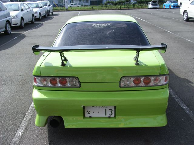 1989 Nissan Silvia 2.6L twin turbo rear