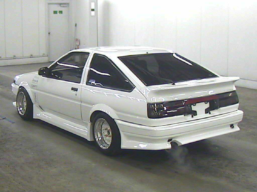 1987 Toyota Sprinter GT APEX rear