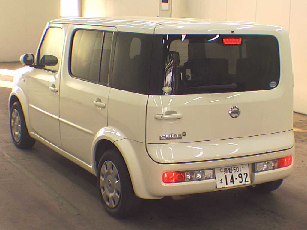 2005 Nissan Cube Cubic 1.5L 7-seater 2WD rear