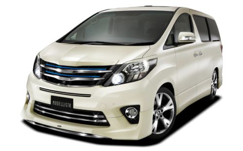 Toyota Alphard welcab Modelista white