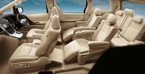 Toyota Alphard Welcab interior