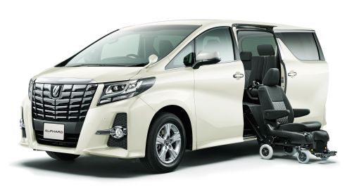 Toyota Alphard welcab side lift wheelchair