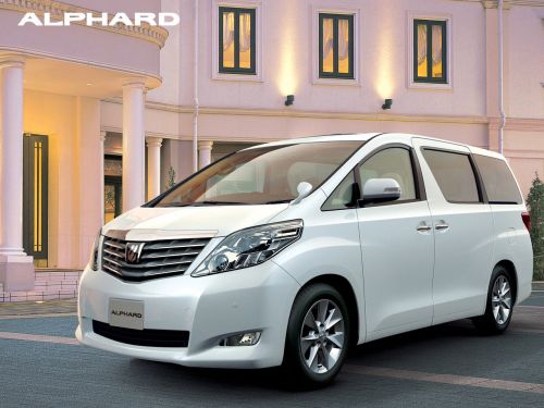 Toyota Alphard welcab front