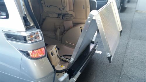 Toyota Alphard welcab sloper ramp