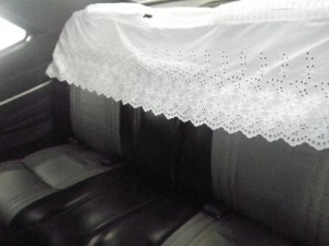 1970 Toyota Crown MS51 Coupe rear seat
