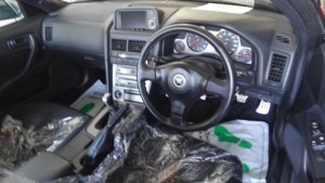 2000 Nissan Skyline R34 GTR V Spec 2 silver interior