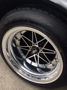 1972 Nissan Skyline KGC10 2000GT coupe GTR replica wheel