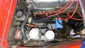 1971 Nissan Skyline KGC10 coupe GT-X engine bay closeup 1