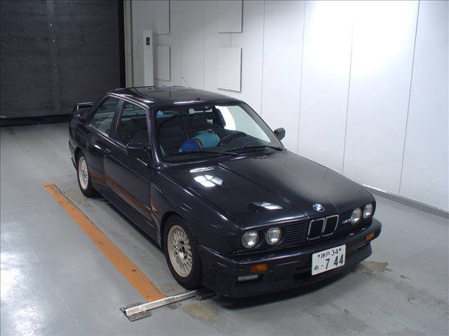 1987 BMW M3 import black front
