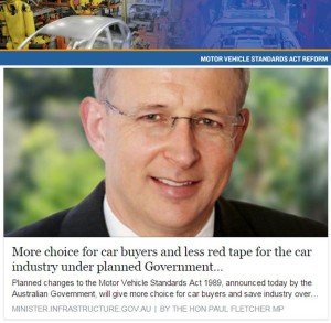 Australian Vehicle Import Regulation Changes