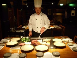 teppanyaki kobe beef