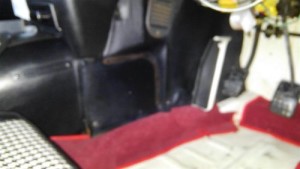 1968 Mazda Cosmo Sports L10A coupe driver carpet