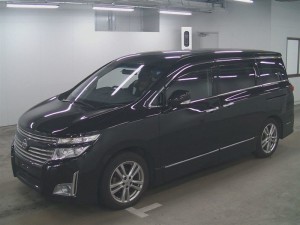 2011 Nissan Elgrand E52 Highway Star Premium 350 4WD left front