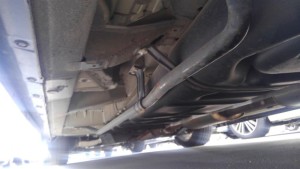 2011 Nissan Elgrand Highway Star Premium 350 4WD black underbody 4