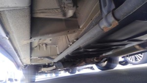 2011 Nissan Elgrand Highway Star Premium 350 4WD black underbody 5