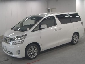 2011 Toyota Vellfire Welcab Sloper wheelchair disability vehicle 2.4V auction left front