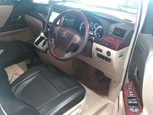 2011 Toyota Vellfire Welcab Sloper wheelchair disability vehicle 2.4V driver seat